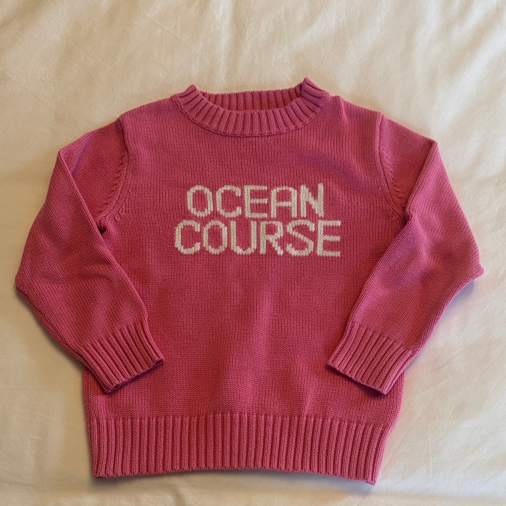 Girls “Ocean Course” Golf Sweater - 4T